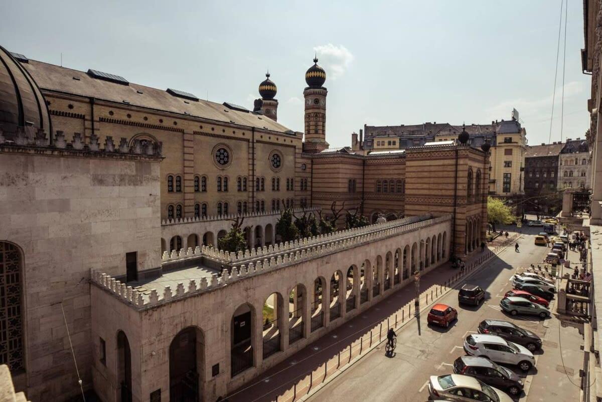 New A C Studio With View Of The Synagogue Budapest Exterior photo